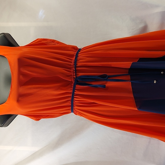 Women's lined sleeveless peach dress by A-List. Size Small - Picture 4 of 13